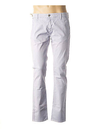 Pantalon droit bleu GASA pour homme