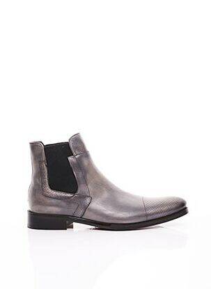 Bottines/Boots gris GIANNI EMPORIO pour homme