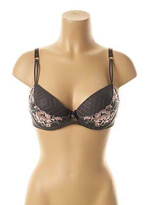 Soutien-gorge haut soutien-gorge push-up haut soutien-gorge push-up gris ANTINEA femme