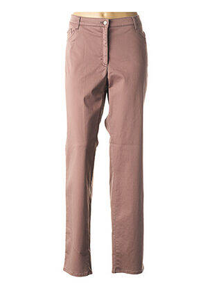 Pantalon droit rose BRAX pour femme