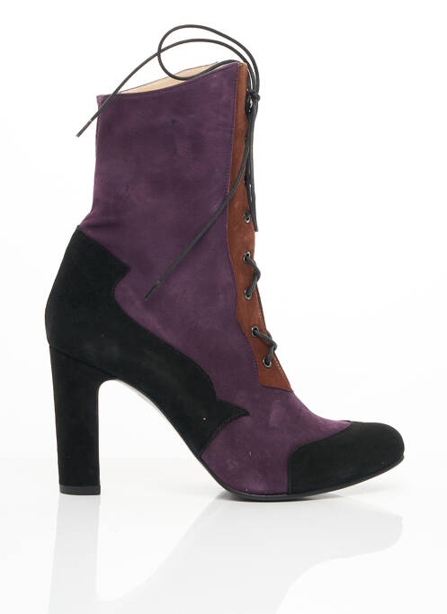 Bottines/Boots violet ANNA VOLODIA pour fille
