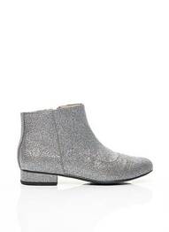 Bottines/boots fermeture zippée talon plat jusqu'à 3cm argent MELLOW YELLOW femme