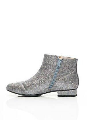 Bottines/boots fermeture zippée talon plat jusqu'à 3cm argent MELLOW YELLOW femme