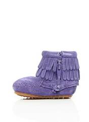 Bottines/Boots violet MINNETONKA pour fille seconde vue
