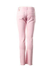 Jeans coupe slim rose SORRY 4 THE MESS pour fille seconde vue