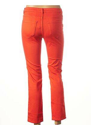 Pantalon 7/8 orange MAISON 123 femme