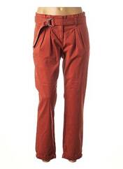 Pantalon 7/8 orange MAISON 123 pour femme seconde vue