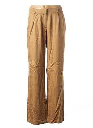 Pantalon droit beige MAISON 123 pour femme
