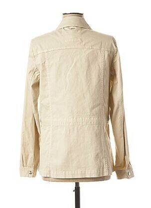 Veste casual col chemisier beige MAISON 123 femme