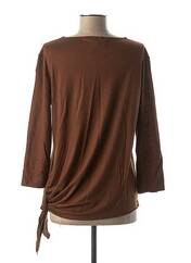 T-shirt marron MAISON 123 pour femme seconde vue