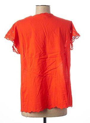 Top manches courtes manches courtes orange MAISON 123 femme