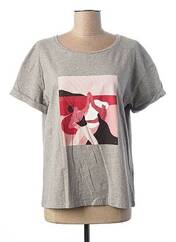 T-shirt gris MAISON 123 pour femme seconde vue