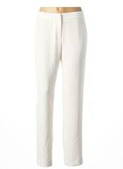 Pantalon droit blanc MAISON 123 pour femme seconde vue