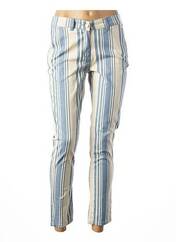 Pantalon droit bleu MAISON 123 pour femme seconde vue