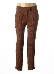Pantalon droit marron MAISON 123 pour femme seconde vue