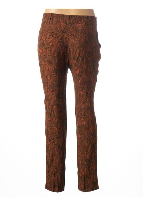 Pantalon droit marron MAISON 123 pour femme