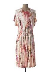 Robe mi-longue beige LEBEK pour femme seconde vue