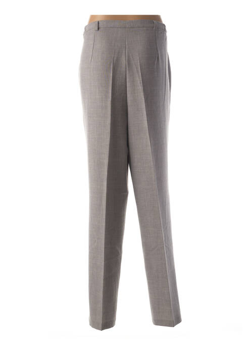 Pantalon droit gris FRANCE RIVOIRE femme