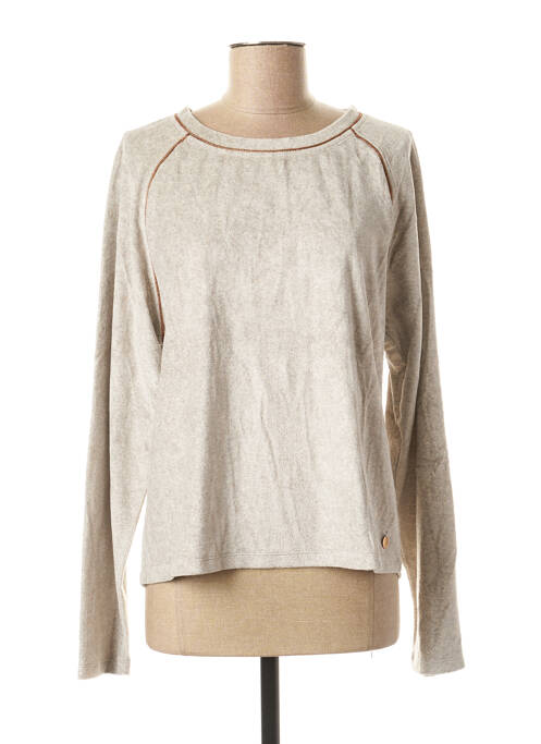 Sweat-shirt gris LE BOUDOIR D'EDOUARD pour femme