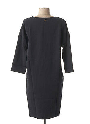 Robe courte manches 3/4 manches 3/4 noir LE BOUDOIR D'EDOUARD femme