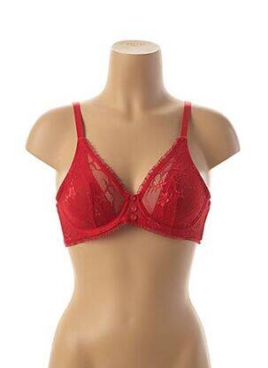 Soutien-gorge broderie rouge MOD BY PARFAIT femme