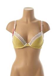 Soutien-gorge tissage dentelle haut soutien-gorge moulé vert PASSIONATA femme