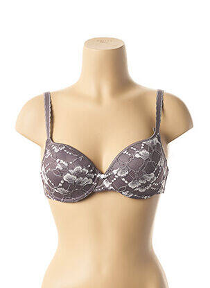 Soutien-gorge haut soutien-gorge moulé haut soutien-gorge moulé gris DARJEELING femme