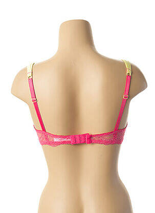 Soutien-gorge effet matière satinée jaune DARJEELING femme