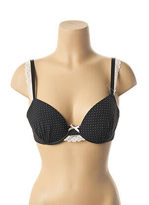 Soutien-gorge haut soutien-gorge push-up haut soutien-gorge push-up noir DARJEELING femme