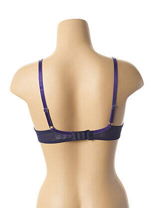 Soutien-gorge broderie violet DARJEELING femme