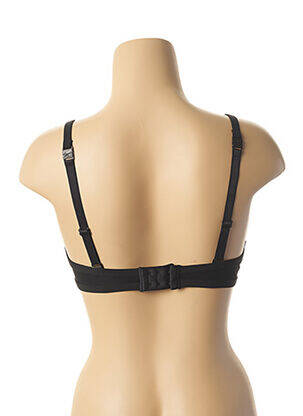 Soutien-gorge effet matière satinée haut soutien-gorge moulé noir DARJEELING femme