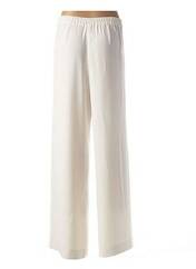 Pantalon flare blanc EDWARD pour femme seconde vue