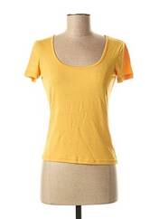 T-shirt jaune MARELLA pour femme seconde vue
