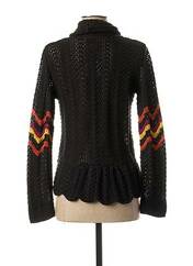 Gilet manches longues noir LO! LES FILLES pour femme seconde vue