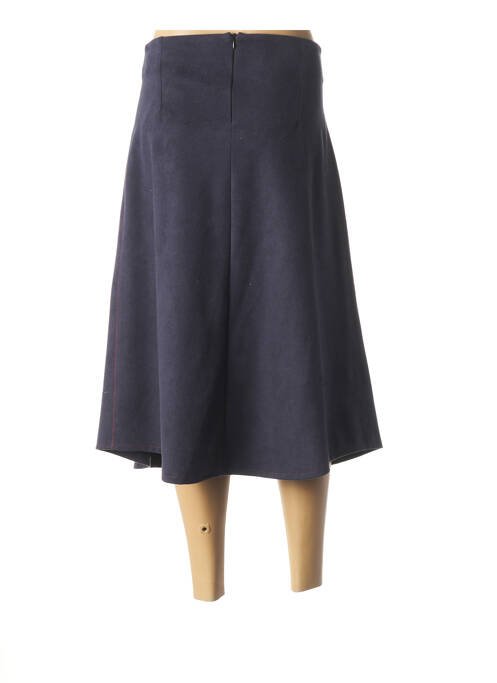 Jupe mi-longue bleu LO! LES FILLES pour femme