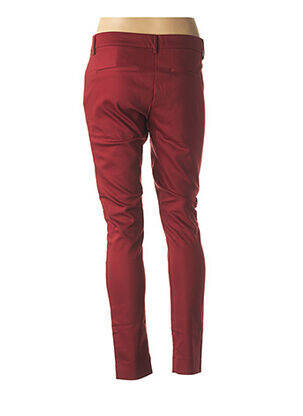 Pantalon slim taille basse taille basse rouge MOS MOSH femme