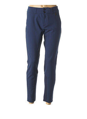 Pantalon 7/8 taille haute taille haute bleu MOS MOSH femme