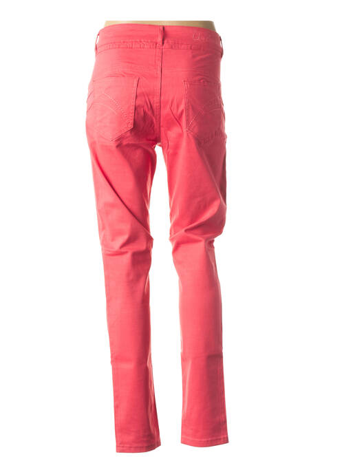 Pantalon slim rose LOLA ESPELETA pour femme