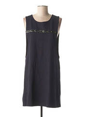 Robe courte bleu DOUBLE JEU pour femme seconde vue