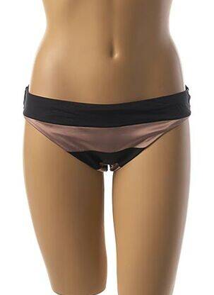 Bas de maillot de bain imprimé rayures culotte rose ANDRES SARDA femme