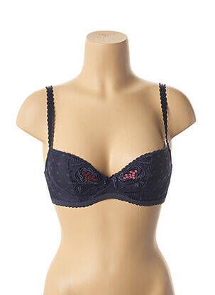 Soutien-gorge légère et transparente haut soutien-gorge moulé bleu DARJEELING femme