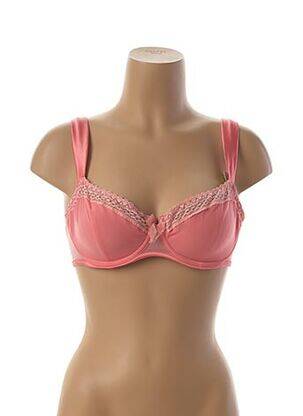Soutien-gorge broderie rose DARJEELING femme