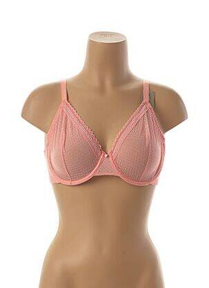 Soutien-gorge légère et transparente rose DARJEELING femme