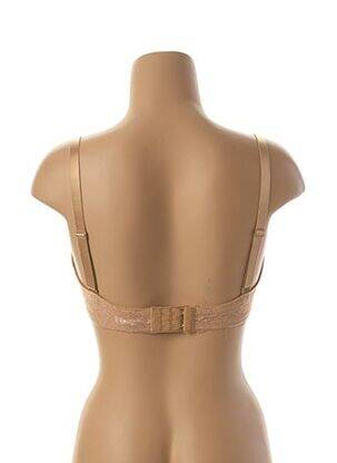 Soutien-gorge légère et transparente haut bandeau beige DARJEELING femme