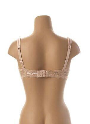 Soutien-gorge effet matière satinée haut soutien-gorge push-up rose DARJEELING femme
