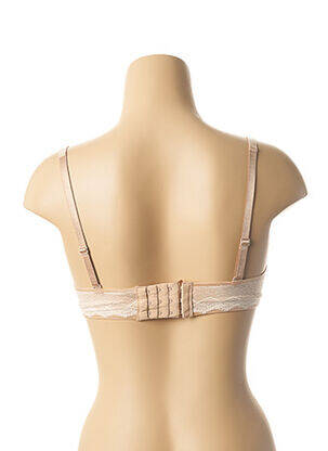 Soutien-gorge effet matière satinée haut soutien-gorge moulé chair DARJEELING femme