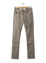 Pantalon droit stretch taille normale gris APRIL 77 femme