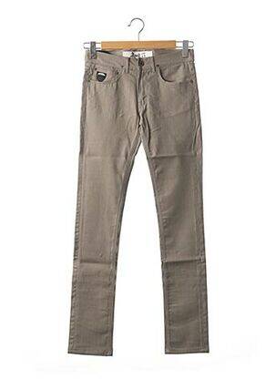 Pantalon droit stretch taille normale gris APRIL 77 femme