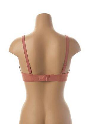 Soutien-gorge légère et transparente orange LOU femme