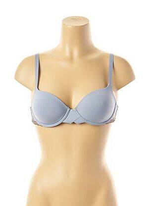 Soutien-gorge haut soutien-gorge moulé haut soutien-gorge moulé bleu LOU femme